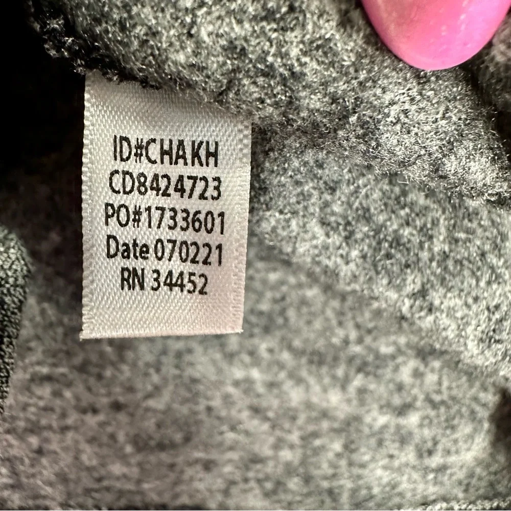 Cuddl Duds Ultra Cozy Gray Long Sleeve Crew - Size Large 14-16 - Picture 6 of 8